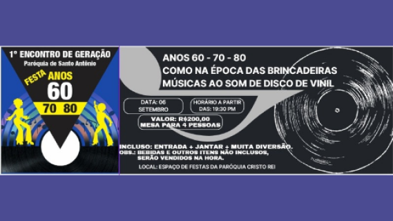 1°ENCONTRO DE GERAÇÃO